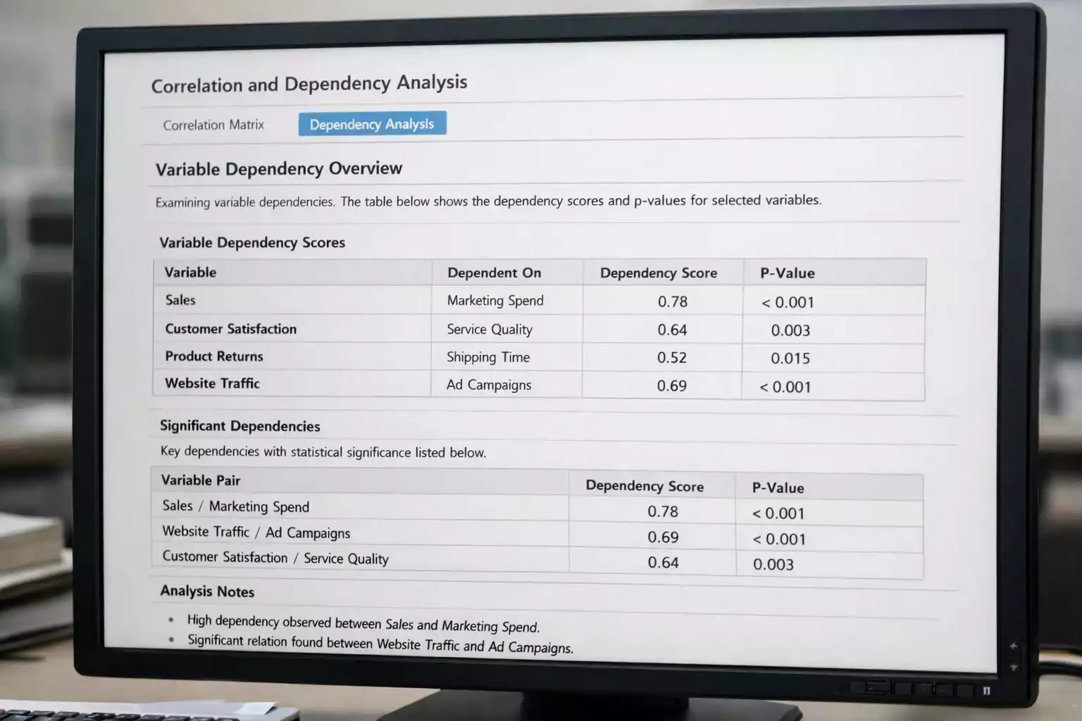 Close-up of charts and graphs showing sports betting analysis and correlation data